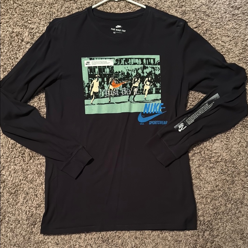 Nike Black Long Sleeve Men's Shirt